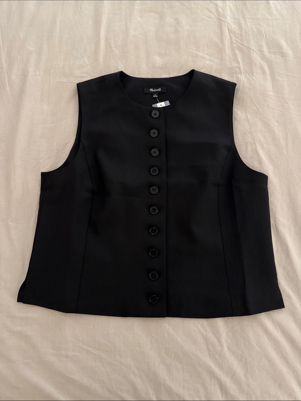 Madewell Crewneck Shell Vest